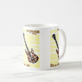 Tasse de café de guitare (Devant droit)
