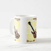 Tasse de café de guitare (Devant gauche)