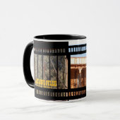 Tasse de café de Gulch de quartiers de porc (Devant gauche)