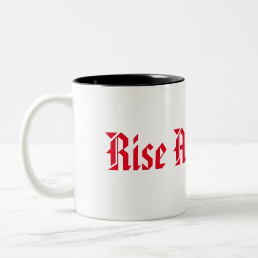 Tasse de café de hausse et de morcellement (Gauche)