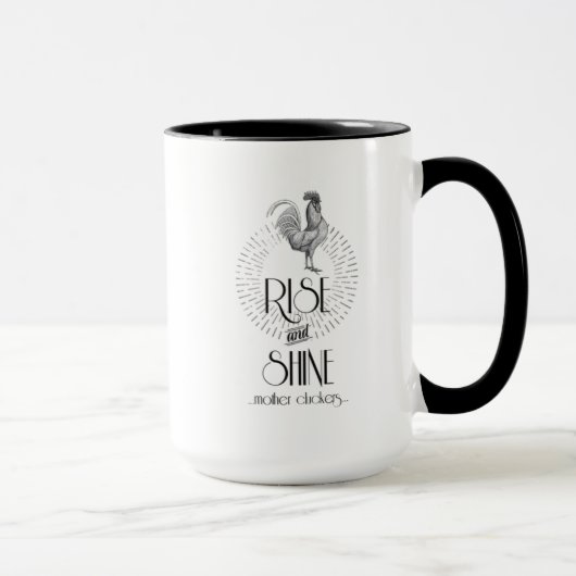 Tasse de café de hausse et d'éclat (Droite)