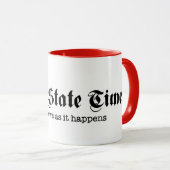 Tasse de café de haute énergie de GST (Devant droit)