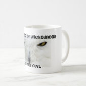 Tasse de café de hibou de Whyte (Devant droit)