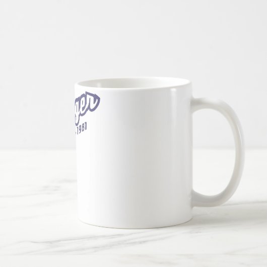 Tasse de café de Hugger de navette depuis 1981 (Droite)