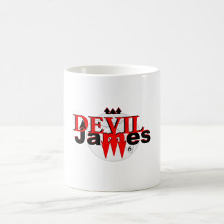 Tasse de café de James de diable