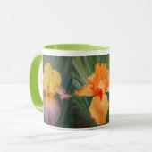 Tasse de café de jardin d'iris (Devant gauche)