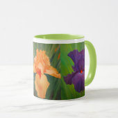 Tasse de café de jardin d'iris (Devant droit)