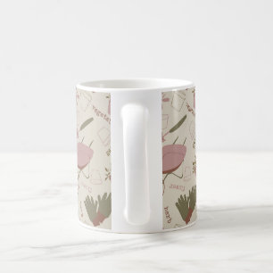 Tasse de café de jardinage d'amant