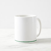 Tasse de café de jardinage propre avec écriture mo (Devant droit)