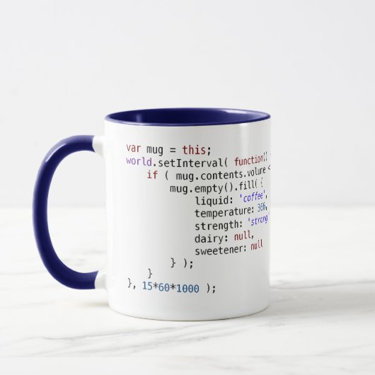 Tasse de café de Javascript (Gauche)