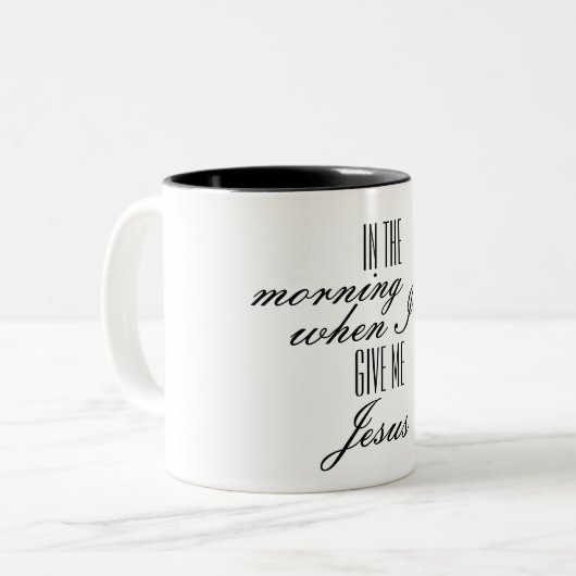 Tasse de café de Jésus (Devant gauche)
