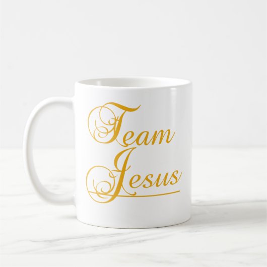 Tasse de café de Jésus d'équipe (Gauche)