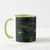 Tasse de café de jeu de technologie de carbone Cyb (Gauche)