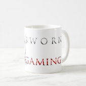 Tasse de café de jeu de Warsworn (NOUVELLE) (Devant droit)