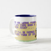 Tasse de café de jockey de bureau (Devant gauche)