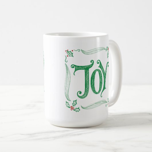 Tasse de café de JOIE (Devant droit)