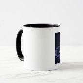 Tasse de café de joueur de guitare de cowboy (Devant gauche)