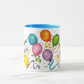 Tasse de café de joyeux anniversaire (Centre)