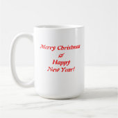 Tasse de café de Joyeux Noël (Gauche)