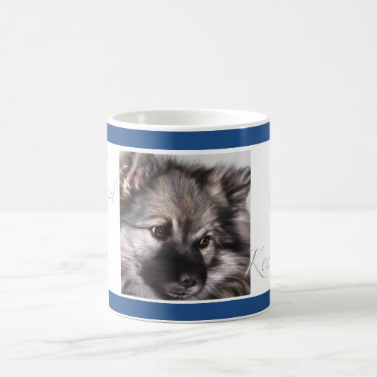 Tasse de café de Keeshond (Centre)
