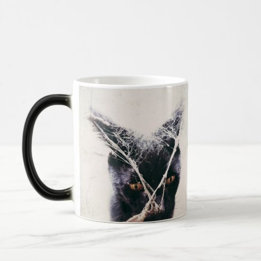 Tasse de café de Kitty de Web d'épi de brouillard (Gauche)