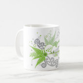 Tasse de café de kiwi de médias de Doubledot (Devant gauche)