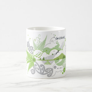 Tasse de café de kiwi de médias de Doubledot