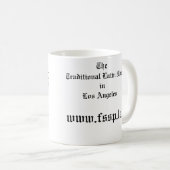 TASSE DE CAFÉ DE LA DE FSSP (Devant droit)