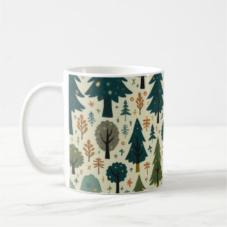 tasse de café de la forêt