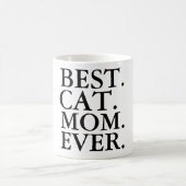Tasse de café de la "meilleure maman de chat (Centre)
