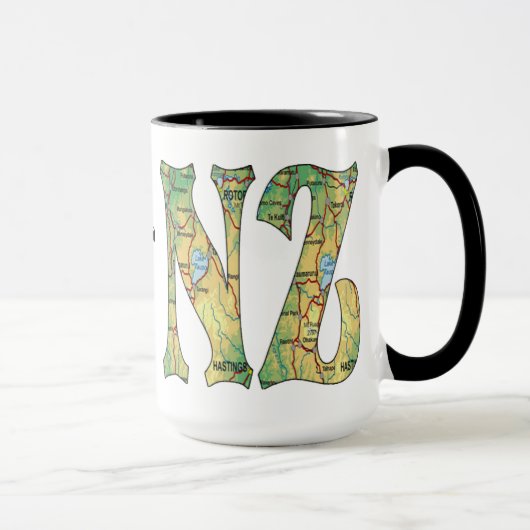 Tasse de café de la Nouvelle Zélande (Droite)