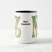 Tasse de café de la Nouvelle Zélande (Centre)
