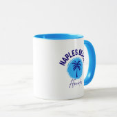 Tasse de café de la plage de Naples Floride (Devant droit)