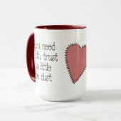 Tasse de café de la poussière de lutin (Devant gauche)