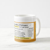 Tasse de café de la prescription RX de Bridezilla (Devant droit)