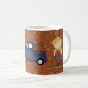Tasse de café de la récolte de citrouille