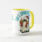 Tasse de café de la saison effrayante avec un desi (Devant droit)