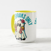 Tasse de café de la saison effrayante avec un desi (Devant gauche)
