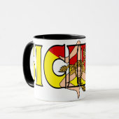 Tasse de café de la Sicile (Devant gauche)