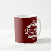 Tasse de café de la Société de Modération Excessiv (Devant droit)