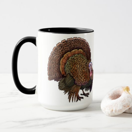 Tasse de café de la Turquie de thanksgiving (Avec donut)