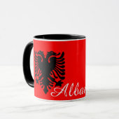 Tasse de café de l'Albanie (Devant gauche)