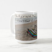 Tasse de café de l'amant de plage (Devant gauche)