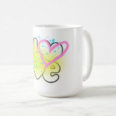 Tasse de café de l'amour (Devant droit)