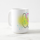 Tasse de café de l'amour (Devant gauche)