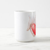 Tasse de café de l'amour (Centre)