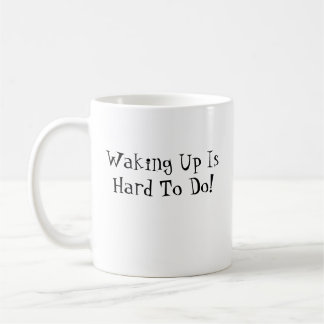 Tasse de café de Laryngospasms - "se réveiller est