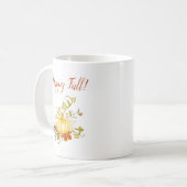 Tasse de café de l'automne mug heureux  (Devant gauche)
