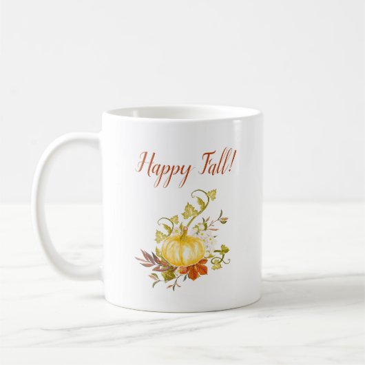 Tasse de café de l'automne mug heureux  (Gauche)