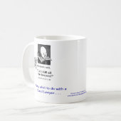 Tasse de café de l'avocat du propriétaire mort de (Devant gauche)